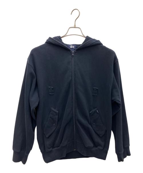 stussy（ステューシー）stussy (ステューシー) ジップパーカー ネイビー サイズ:Lの古着・服飾アイテム