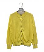MACKINTOSH LONDONマッキントッシュ ロンドン）の古着「カシミヤシルクニットカーディガン/G5N43-835-66」｜イエロー