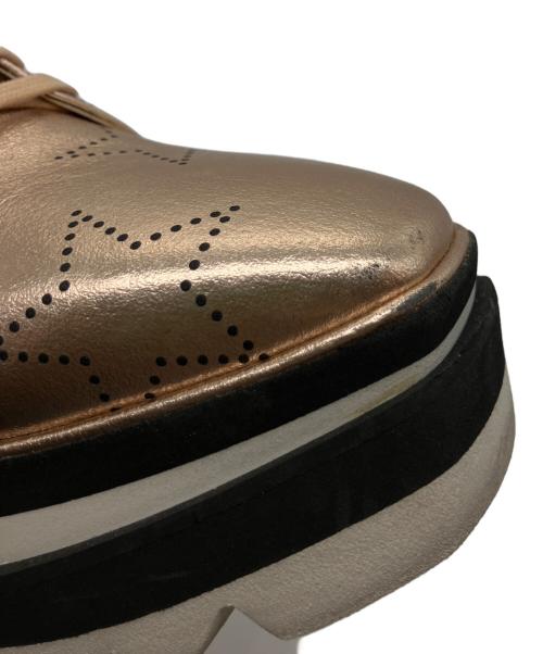 STELLA McCARTNEY（ステラマッカートニー）STELLA McCARTNEY (ステラマッカートニー) スニークエリス ピンクゴールド サイズ:37の古着・服飾アイテム