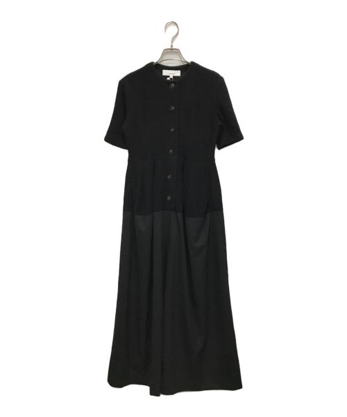 AKIRA NAKA（アキラナカ）AKIRA NAKA (アキラナカ) llsa jersey combinaison ブラック サイズ:1の古着・服飾アイテム