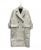 MAISON SPECIALメゾンスペシャル）の古着「スーパー140メルトンダブルコート」｜オフホワイト