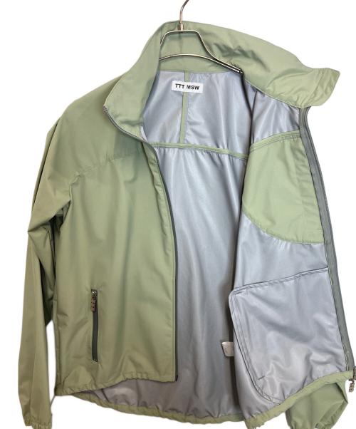 TTT MSW（ティー）TTT MSW (ティー) ウォータープルーフナイロンジャケット グリーン サイズ:Mの古着・服飾アイテム