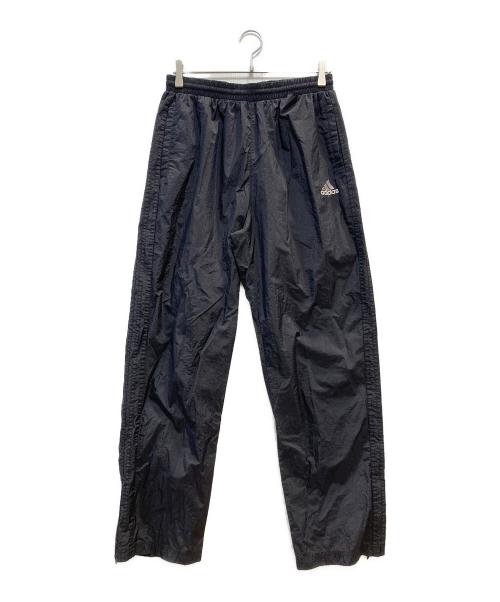 adidas（アディダス）adidas (アディダス) 90’sパフォーマンスロゴナイロンパンツ ブラック サイズ:Mの古着・服飾アイテム
