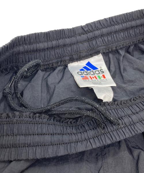 adidas（アディダス）adidas (アディダス) 90’sパフォーマンスロゴナイロンパンツ ブラック サイズ:Mの古着・服飾アイテム
