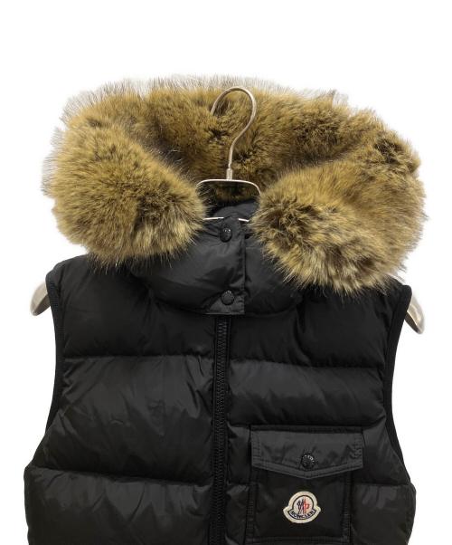 MONCLER（モンクレール）MONCLER (モンクレール) BAIRON ダウンベスト ブラック サイズ:1の古着・服飾アイテム