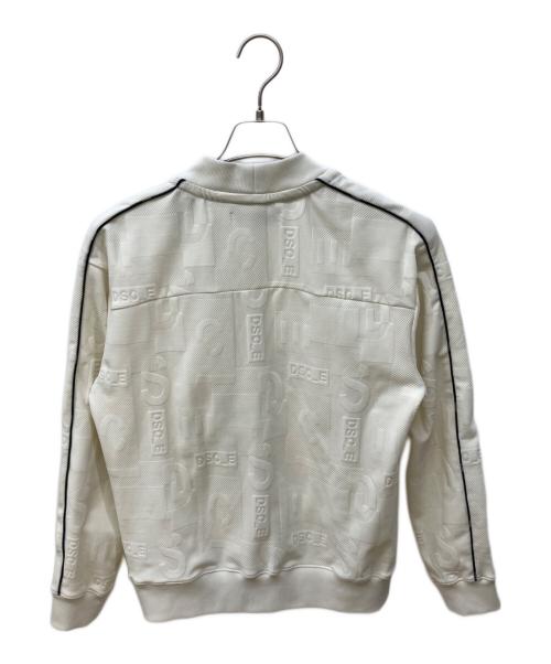 DOUBLE STANDARD CLOTHING（ダブルスタンダードクロージング）DOUBLE STANDARD CLOTHING (ダブルスタンダードクロージング) ESSENTIAL ジャガードジャージーブルゾン アイボリー サイズ:36の古着・服飾アイテム