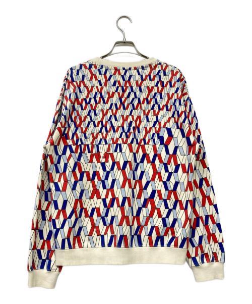 DOUBLE STANDARD CLOTHING（ダブルスタンダードクロージング）DOUBLE STANDARD CLOTHING (ダブルスタンダードクロージング) パネル幾何学スウェットトップス アイボリー サイズ:Freeの古着・服飾アイテム