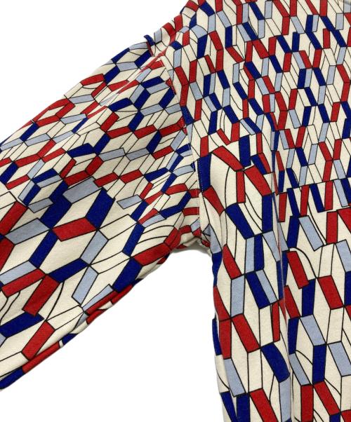 DOUBLE STANDARD CLOTHING（ダブルスタンダードクロージング）DOUBLE STANDARD CLOTHING (ダブルスタンダードクロージング) パネル幾何学スウェットトップス アイボリー サイズ:Freeの古着・服飾アイテム