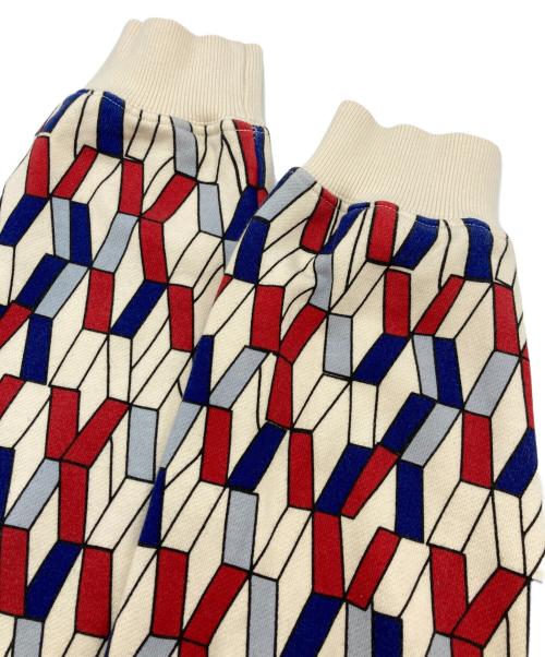 DOUBLE STANDARD CLOTHING（ダブルスタンダードクロージング）DOUBLE STANDARD CLOTHING (ダブルスタンダードクロージング) パネル幾何学スウェットトップス アイボリー サイズ:Freeの古着・服飾アイテム