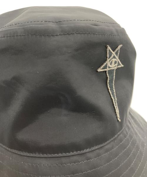 RICK OWENS（リックオウエンス）RICK OWENS (リックオウエンス) Champion (チャンピオン) GILLIGAN HAT ブラック サイズ:XLの古着・服飾アイテム