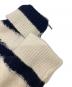 中古・古着 DIESEL (ディーゼル) K-Brodie アルパカ混ボーダーニット ネイビー×ホワイト サイズ:XS：8000円