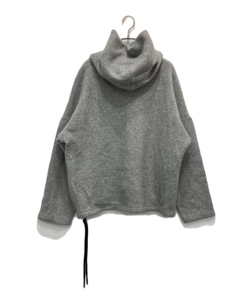 ONE GRAVITY（ワングラヴィティ）ONE GRAVITY (ワングラヴィティ) ウールジャージプルオーバーパーカー グレー サイズ:Mの古着・服飾アイテム