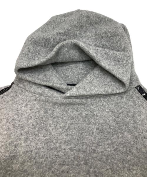 ONE GRAVITY（ワングラヴィティ）ONE GRAVITY (ワングラヴィティ) ウールジャージプルオーバーパーカー グレー サイズ:Mの古着・服飾アイテム