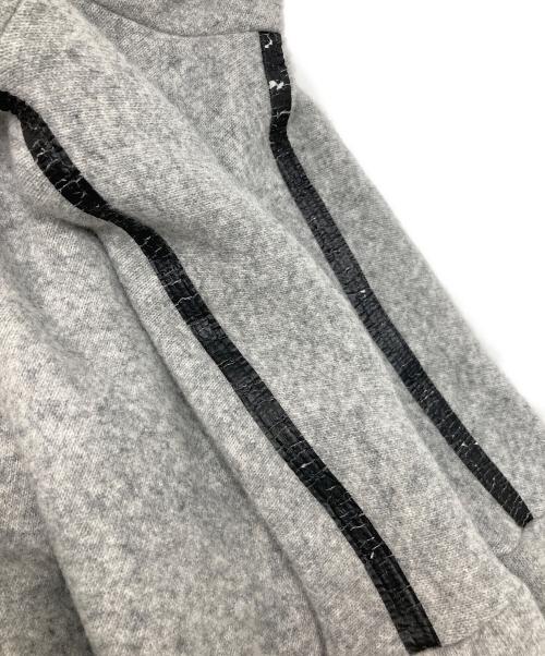 ONE GRAVITY（ワングラヴィティ）ONE GRAVITY (ワングラヴィティ) ウールジャージプルオーバーパーカー グレー サイズ:Mの古着・服飾アイテム