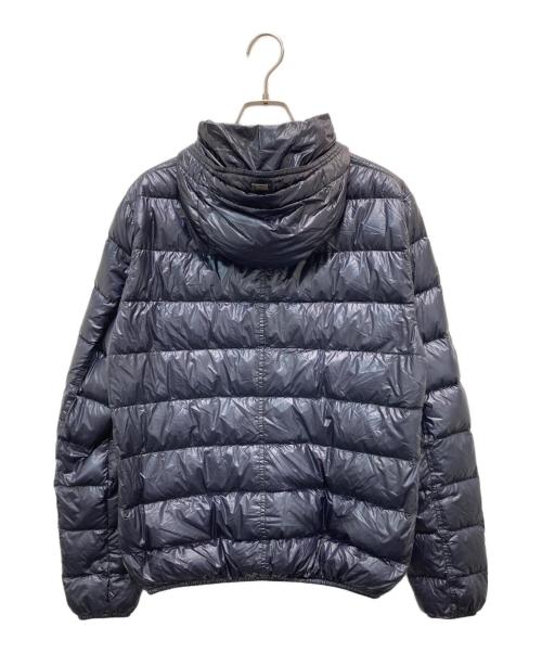 HERNO（ヘルノ）HERNO (ヘルノ) RESORT フーデッド スーパーライト ダウン ブルゾン ネイビー サイズ:44の古着・服飾アイテム