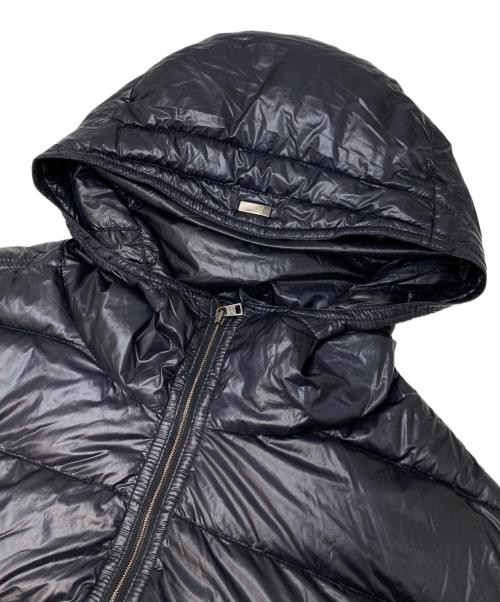 HERNO（ヘルノ）HERNO (ヘルノ) RESORT フーデッド スーパーライト ダウン ブルゾン ネイビー サイズ:44の古着・服飾アイテム