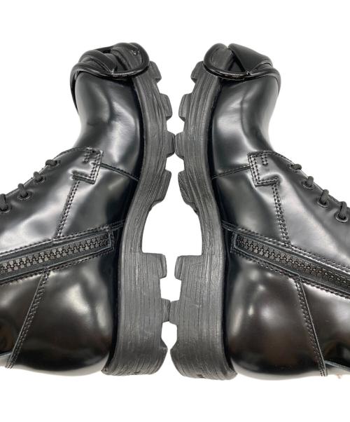 DIESEL（ディーゼル）DIESEL (ディーゼル) D-HAMMER BT D カウレザーワークブーツ ブラック サイズ:26.5の古着・服飾アイテム