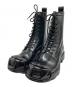 DIESEL（ディーゼル）の古着「D-HAMMER BT D カウレザーワークブーツ」｜ブラック