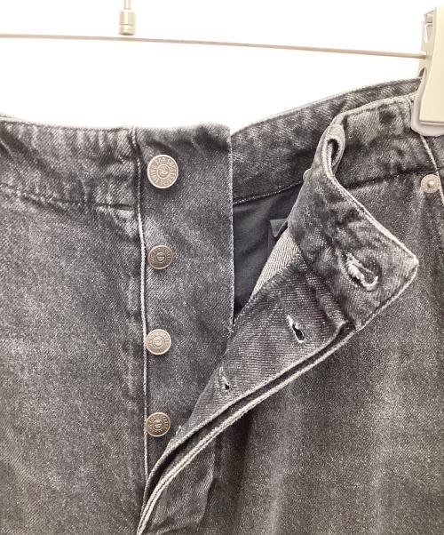 DIESEL（ディーゼル）DIESEL (ディーゼル) d-fish 0hlaa デニムカーゴパンツ ブラック サイズ:28の古着・服飾アイテム