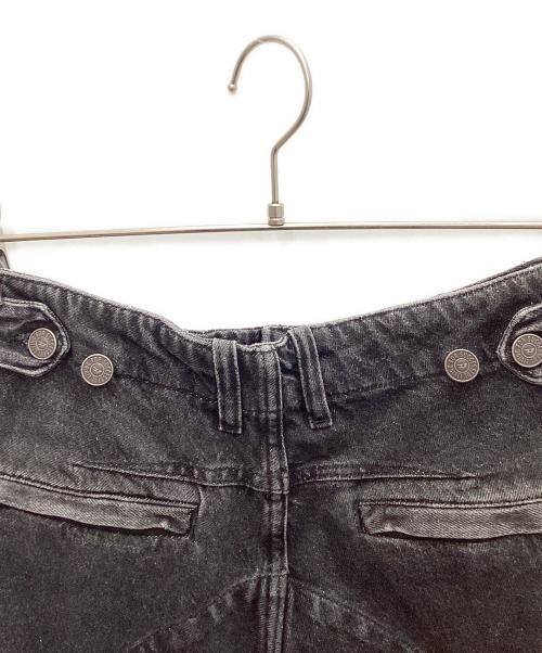 DIESEL（ディーゼル）DIESEL (ディーゼル) d-fish 0hlaa デニムカーゴパンツ ブラック サイズ:28の古着・服飾アイテム