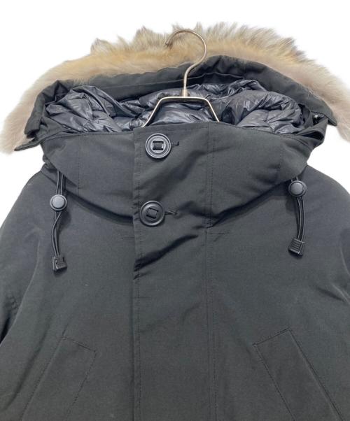CANADA GOOSE（カナダグース）CANADA GOOSE (カナダグース) EDGEWOOD PARKA ブラック サイズ:XSの古着・服飾アイテム