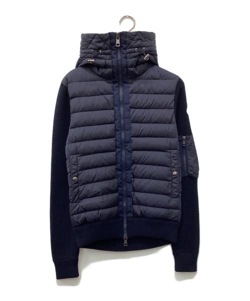 MONCLER（モンクレール）MONCLER (モンクレール) MAGLIONE TRICOT CARDIGAN ネイビー サイズ:Sの古着・服飾アイテム
