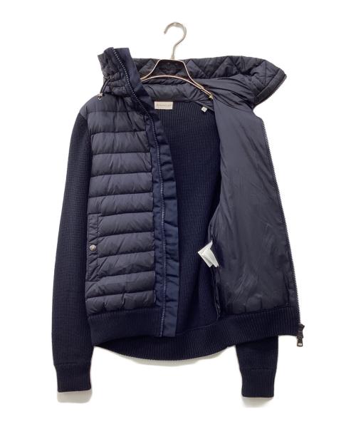 MONCLER（モンクレール）MONCLER (モンクレール) MAGLIONE TRICOT CARDIGAN ネイビー サイズ:Sの古着・服飾アイテム