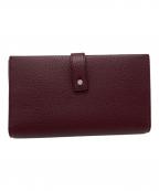 Saint Laurent Parisサンローランパリ）の古着「長財布」｜ボルドー