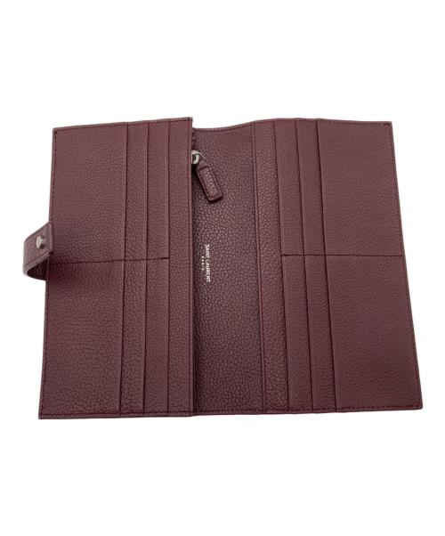 Saint Laurent Paris（サンローランパリ）Saint Laurent Paris (サンローランパリ) 長財布 ボルドーの古着・服飾アイテム