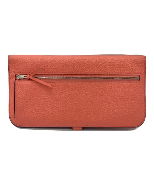 HERMES（エルメス）HERMES (エルメス) 長財布 ピンクの古着・服飾アイテム