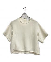 UNITED ARROWS（ユナイテッドアローズ）の古着「COMFY ドロストヘム 五分袖 ブラウス」｜アイボリー