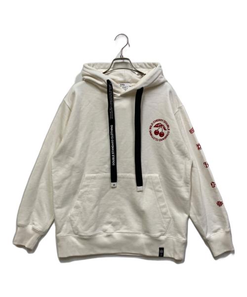 DOUBLE STANDARD CLOTHING（ダブルスタンダードクロージング）DOUBLE STANDARD CLOTHING (ダブルスタンダードクロージング) Wild Cherryプリントパーカー アイボリー サイズ:SIZE Freeの古着・服飾アイテム