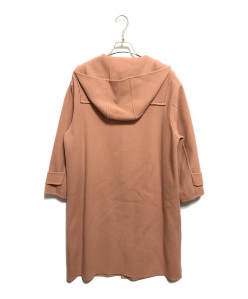 UNITED ARROWS（ユナイテッドアローズ）UNITED ARROWS (ユナイテッドアローズ) リバーダッフルコート ピンク サイズ:36の古着・服飾アイテム
