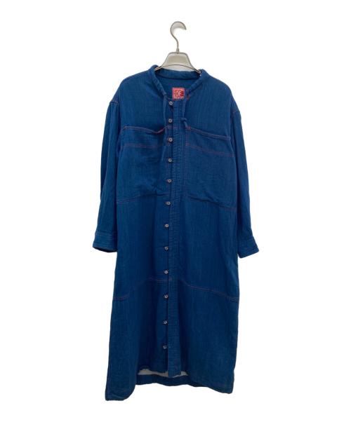 HAI SPORTING GEAR（ハイスポーツギア）HAI SPORTING GEAR (ハイスポーツギア) シャツワンピース インディゴ サイズ:Mの古着・服飾アイテム