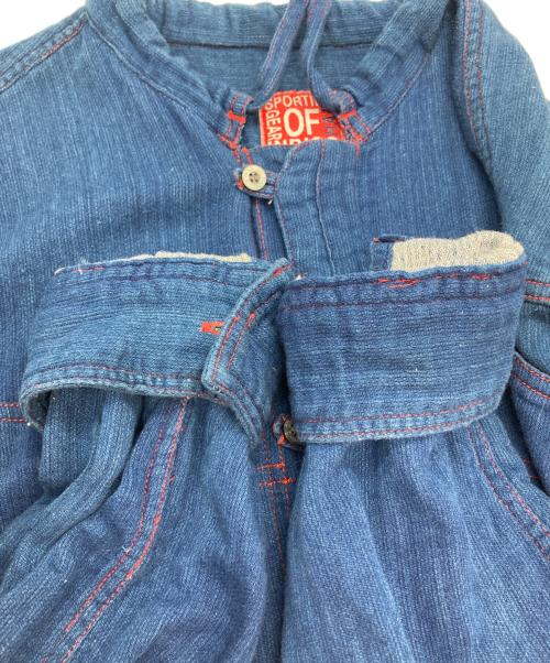 HAI SPORTING GEAR（ハイスポーツギア）HAI SPORTING GEAR (ハイスポーツギア) シャツワンピース インディゴ サイズ:Mの古着・服飾アイテム