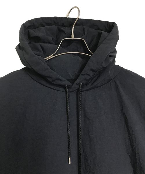 BLACK by moussy（ブラックバイマウジー）BLACK by moussy (ブラックバイマウジー) nylon taffeta tops ナイロンパーカー ブラック サイズ:2の古着・服飾アイテム