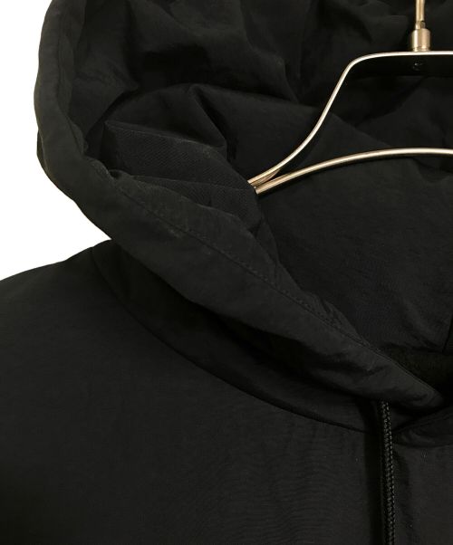 BLACK by moussy（ブラックバイマウジー）BLACK by moussy (ブラックバイマウジー) nylon taffeta tops ナイロンパーカー ブラック サイズ:2の古着・服飾アイテム