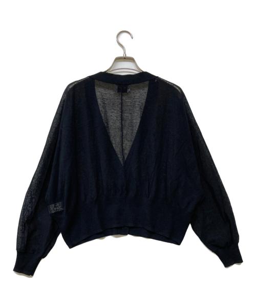 UNITED ARROWS TOKYO（ユナイテッドアローズトウキョウ）UNITED ARROWS TOKYO (ユナイテッドアローズトウキョウ) ドルマンスリーブカーディガン ブラック サイズ:Freeの古着・服飾アイテム