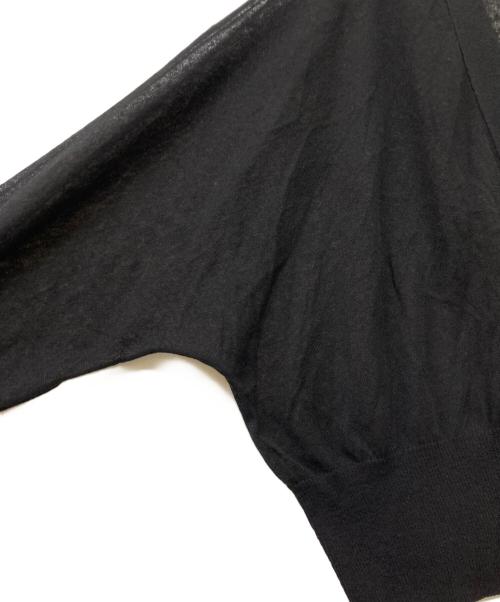 UNITED ARROWS TOKYO（ユナイテッドアローズトウキョウ）UNITED ARROWS TOKYO (ユナイテッドアローズトウキョウ) ドルマンスリーブカーディガン ブラック サイズ:Freeの古着・服飾アイテム