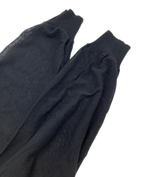 UNITED ARROWS TOKYO（ユナイテッドアローズトウキョウ）UNITED ARROWS TOKYO (ユナイテッドアローズトウキョウ) ドルマンスリーブカーディガン ブラック サイズ:Freeの古着・服飾アイテム