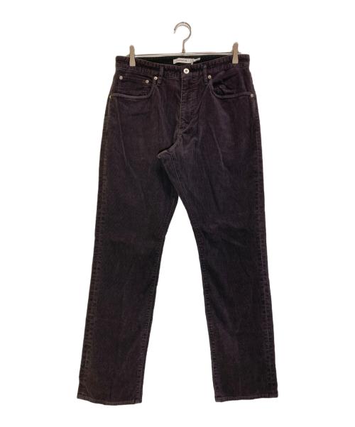 nonnative（ノンネイティブ）nonnative (ノンネイティブ) DWELLER 5P JEANS 03 C/P CORD パープル サイズ:3の古着・服飾アイテム