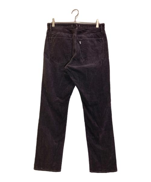 nonnative（ノンネイティブ）nonnative (ノンネイティブ) DWELLER 5P JEANS 03 C/P CORD パープル サイズ:3の古着・服飾アイテム