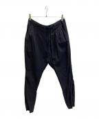 nonnativeノンネイティブ）の古着「DWELLER EASY PANTS W/C TWILL HOUNDS TOOTH」｜ネイビー