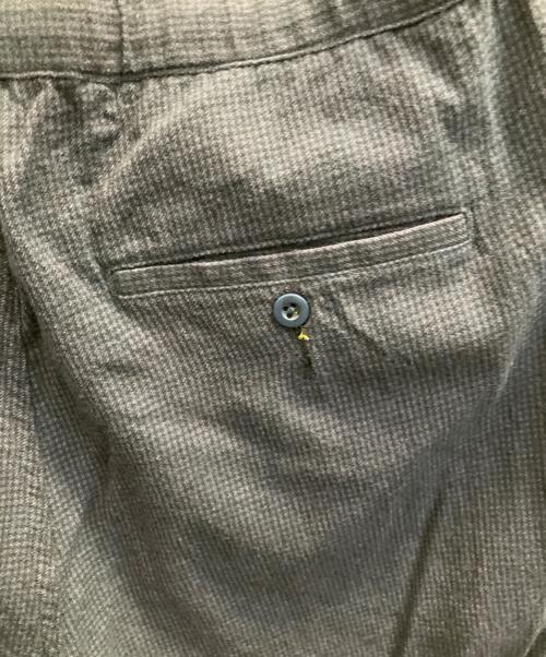 nonnative（ノンネイティブ）nonnative (ノンネイティブ) DWELLER EASY PANTS W/C TWILL HOUNDS TOOTH ネイビー サイズ:3の古着・服飾アイテム