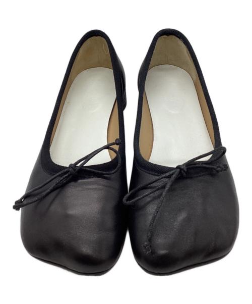 MM6 Maison Margiela（エムエムシックスメゾンマルジェラ）MM6 Maison Margiela (エムエムシックスメゾンマルジェラ) BALLET SHOE ブラック サイズ:40の古着・服飾アイテム