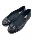 HUNTERハンター）の古着「オリジナルキルテッドバレリーナグロス」｜ブラック