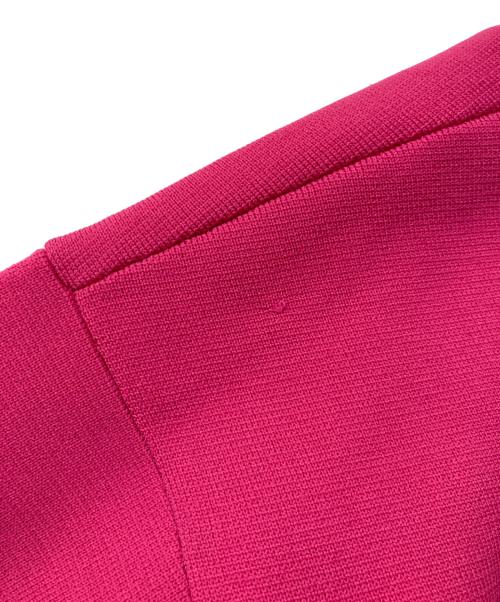 mylanka（ミランカ）mylanka (ミランカ) パッチポケットVネックカーディガン ピンク サイズ:38の古着・服飾アイテム