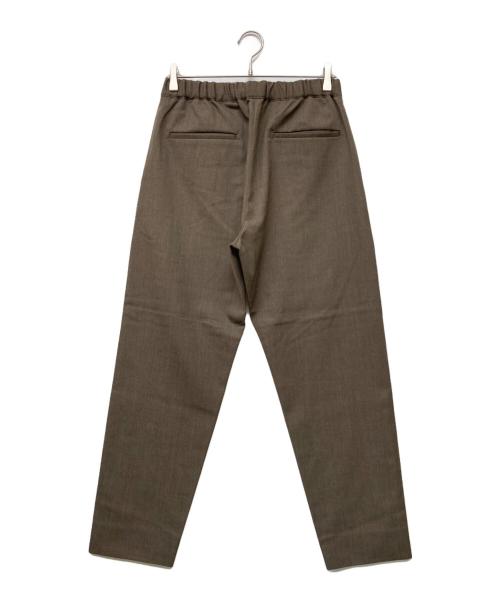 JOHN SMEDLEY（ジョンスメドレー）JOHN SMEDLEY (ジョンスメドレー) ウールテーパードイージーパンツ ブラウン サイズ:2(M)の古着・服飾アイテム