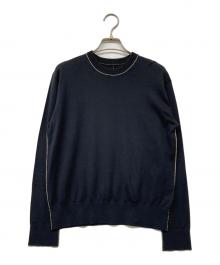 Gypsohila（ジプソフィア）の古着「シルクコットンニット」｜ブラック