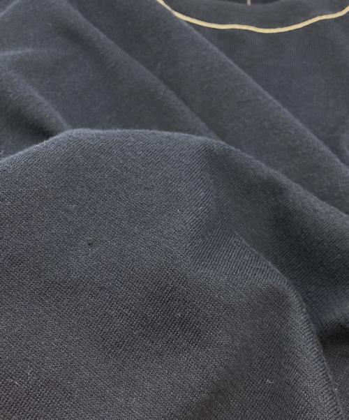 Gypsohila（ジプソフィア）Gypsohila (ジプソフィア) シルクコットンニット ブラック サイズ:Fの古着・服飾アイテム